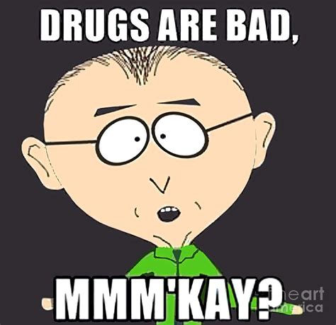 South Park Drugs Are Bad Painting by Turner Fox | Fine Art America