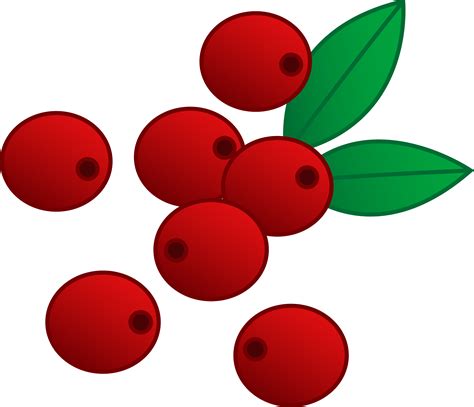 Berry red clipart - Clipground