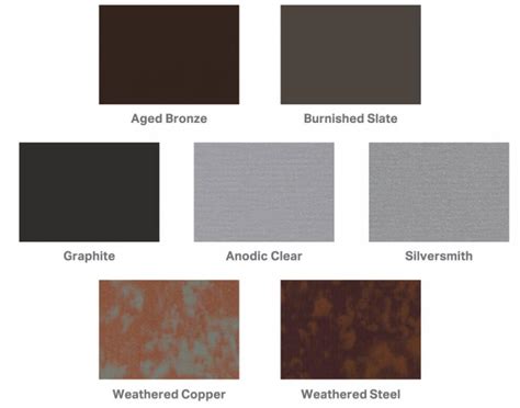 Seven new PAC-CLAD colors enhance design options for metal roofs, walls