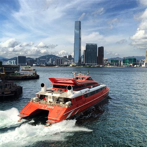 The ferry to Macau departing from Shun Tak Centre - Hong Kong Thru My Eyes