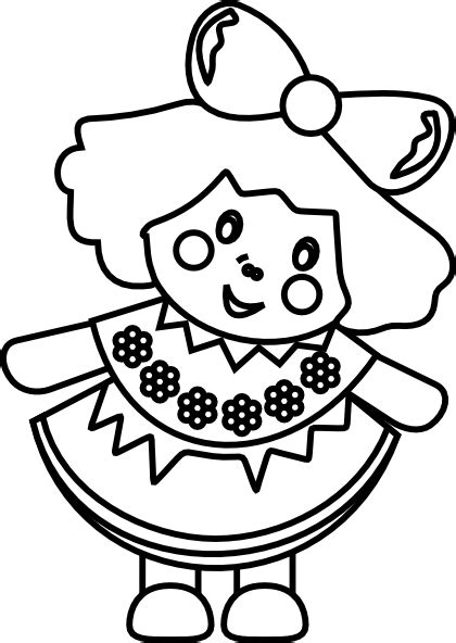 Doll Clip Art at Clker.com - vector clip art online, royalty free & public domain