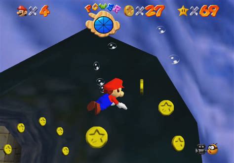 Dire, Dire Docks Stars - Super Mario 64 Walkthrough