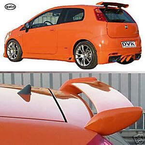 FIAT GRANDE PUNTO: Bodykit/Accessories REAR SPOILER WRC | eBay