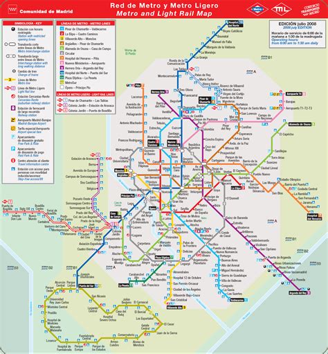 Madrid Metro Zone Map | Images and Photos finder