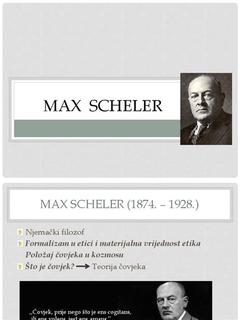 Max Scheler | PDF