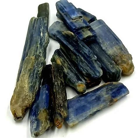 Blue Kyanite Rough Stone at best price in Jaipur by Dekulture Works Private Limited | ID ...