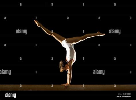 Gymnast Beam High Resolution Stock Photography and Images - Alamy