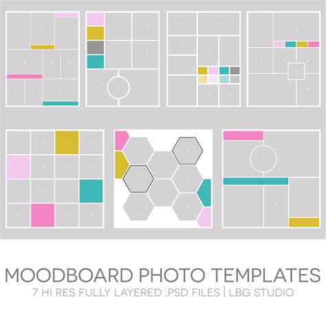 Moodboard Photo Templates / LBG STUDIO