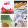 20 Frugal Custom Tablecloth DIYs- A Cultivated Nest