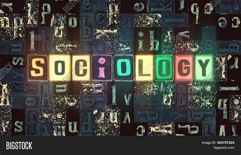 Word Sociology Neon Image & Photo (Free Trial) | Bigstock