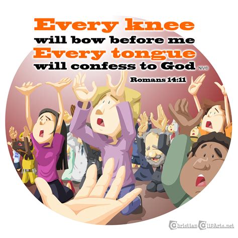 Christian clipArts.net _ Every knee shall bow