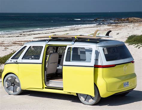I.D.Buzz the new Volkswagen retro electric microbus