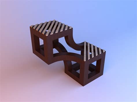 Wood sculpture furniture coffee table/chair (155167) 3D model - Download 3D model Wood sculpture ...