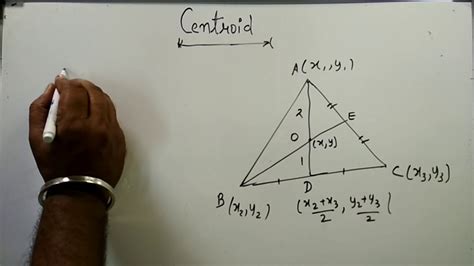 Centroid of triangle Properties and Derivation | Coordinate Geometry ...