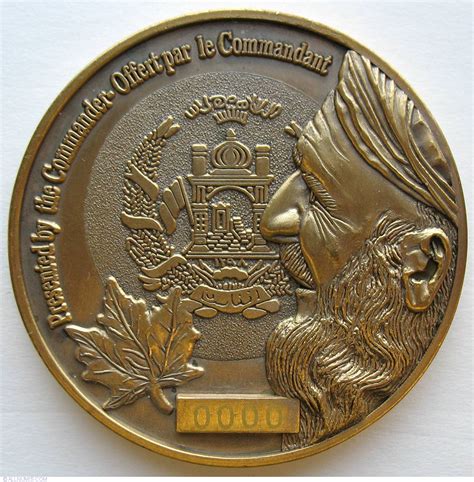 ISAF Joint Task Force Afghanistan R5, Military challenge Coin-Operations-Missions - Canada ...