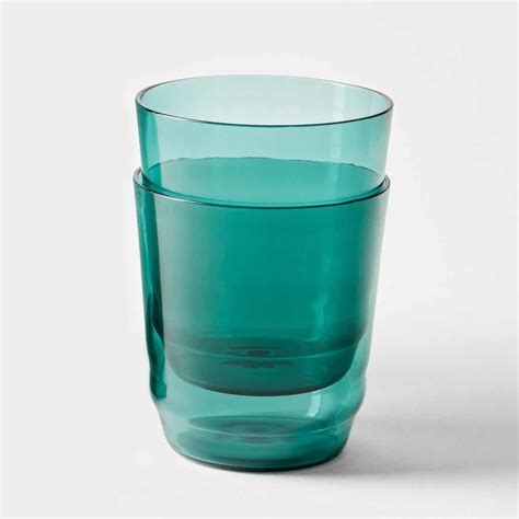 Borosilicate Glasses Set of 2 Clear: Elegant Drinkware | Âme Atendre