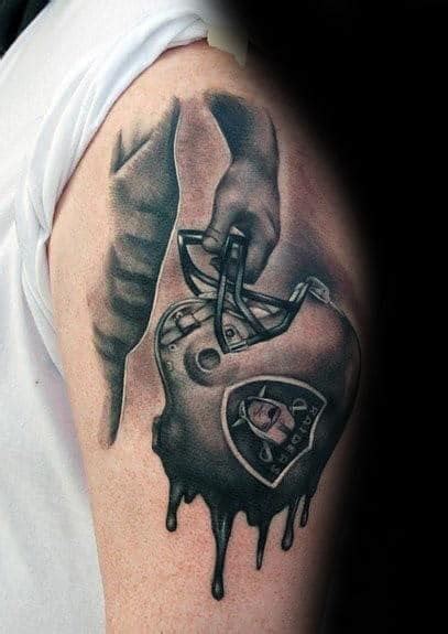 40 Oakland Raiders Tattoos for Men [2023 Inspiration Guide]