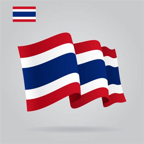 Thai Flag Clip Art, Vector Images & Illustrations - iStock