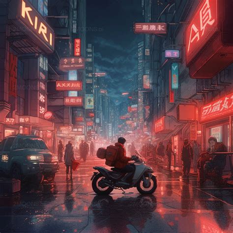 Free Photo Prompt | Akira Movie Disney Pixar Style Frame