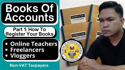 How To Register Your Books of Accounts To The BIR? | Part 1 - YouTube