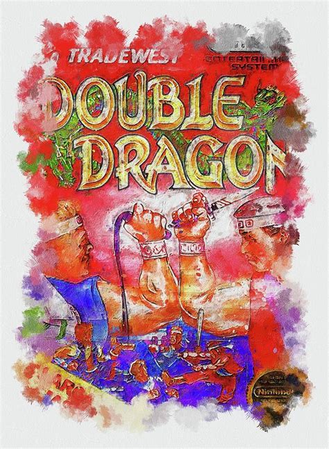 Video Game double dragon Art Digital Art by Garett Harold - Fine Art America