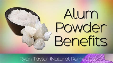 Alum Powder: Uses & Benefits (Fitkari) | Alum powder, Alternative ...