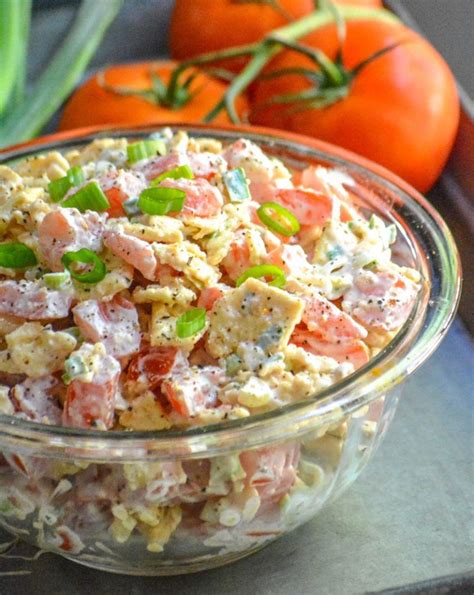 Tomato Cracker Salad | Recipe | Southern appetizers, Tomato recipes, Recipes