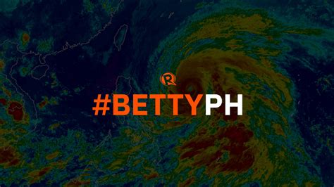 Typhoon Betty: Weather updates, forecast track, wind signals, latest news