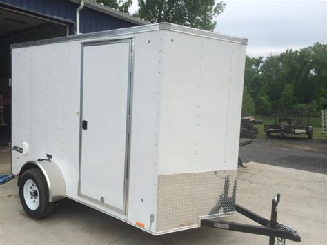 Pace American 6x12 Journey V Nose Cargo Trailer with Ramp Door | Jims Trailer World | Upstate NY ...