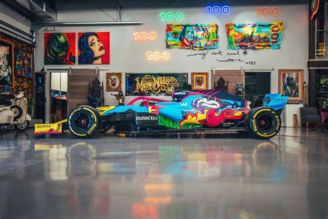 New Miami-Themed Williams Monogram & Graffiti F1 Car Revealed in Collaboration with Artist SURGE ...