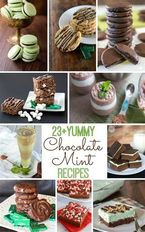 23+ Chocolate Mint Recipes for National Chocolate Mint Day - Creations ...