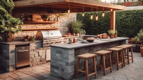 How to Build an Outdoor Kitchen With Cinder Blocks