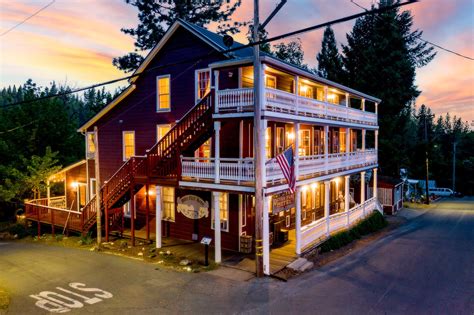 The Historic Dutch Flat Hotel. Built in 1852