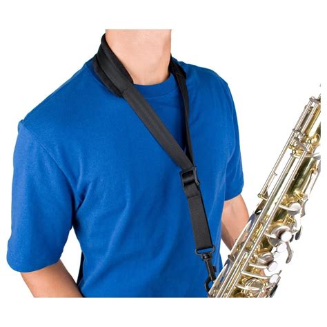 Protec A305P Padded Saxophone Strap, 24 Plastic Snap at Gear4music