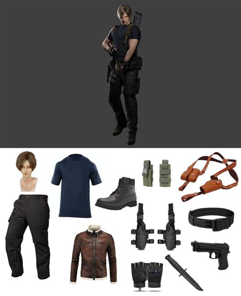 Leon S. Kennedy from Resident Evil 4 Remake Costume | Carbon Costume | DIY Dress-Up Guides for ...