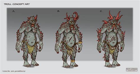 ArtStation - Troll Concept Art