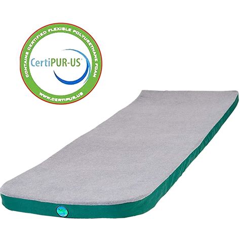 LaidBackPad Memory Foam Camping Sleeping Pad - Memory Foam Mattress for Camping, with Built-in ...