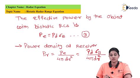 Bistatic Radar Range Equation - Radar Equation - Radar Engineering ...