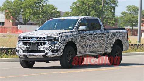 Ford Ranger next generation spied with long cab, long bed - Autoblog