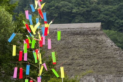 Tanabata decorations stock image. Image of festival - 124525121