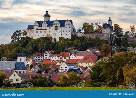 Castle of Ranis in Thuringia Stock Image - Image of tower, culture: 258702991