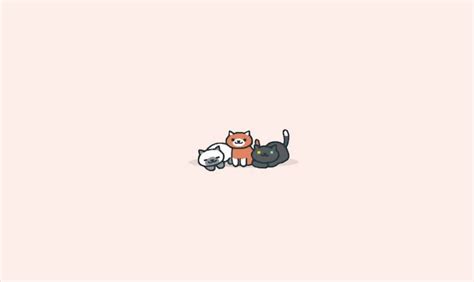 🔥 Free Download Neko Atsume Wallpaper Marshmallow Ginger And Pepper by @graceb | WallpaperSafari