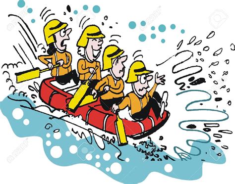 Rafting boats clipart - Clipground