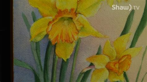 35+ Latest Acrylic Daffodils Painting