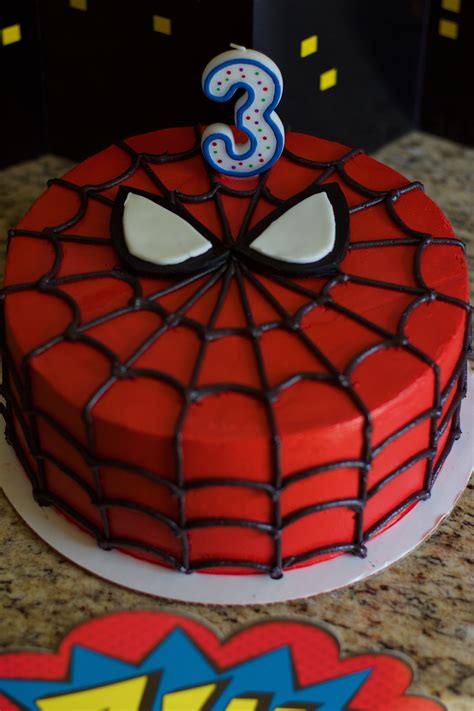 Spider man birthday cake tutorial – Artofit