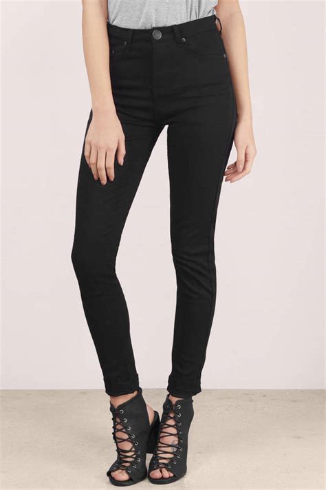 Black Jeans - Standard Black Jeans - Long Skinny Black Jeans - $16 | Tobi US