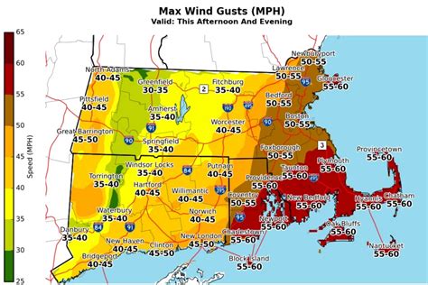 High Wind Warning Issued for the SouthCoast