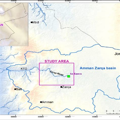 Cross section of Zarqa River. | Download Scientific Diagram