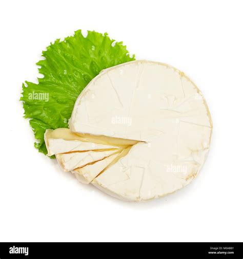 gourmet cheese isolated on white Stock Photo - Alamy