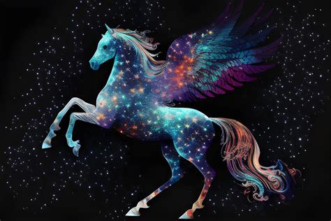 Pegasus Constellation (AI Artwork) by SeramArthur on DeviantArt